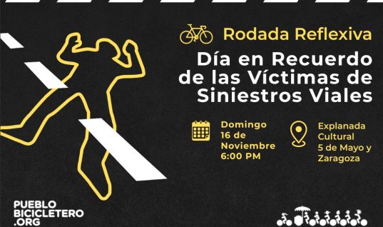 Pedaleada por el Día en Recuerdo de las Víctimas de Siniestros Viales | 16 de noviembre de 2025