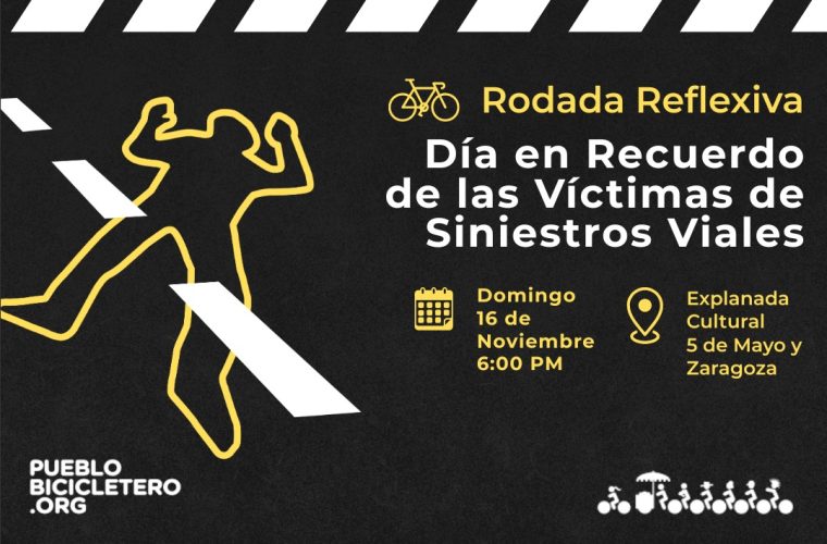 Pedaleada por el Día en Recuerdo de las Víctimas de Siniestros Viales | 16 de noviembre de 2025