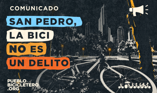 Circular en bicicleta en San Pedro Garza García no es un delito | COMUNICADO
