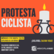 Protesta ciclista – ¡Ciclovías, salvan vidas! – 22 de agosto