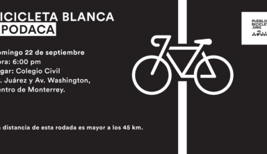 Rodada e instalación de Bicicleta Blanca en memoria de Martín Merlon Ovalle – 22 de septiembre 2019