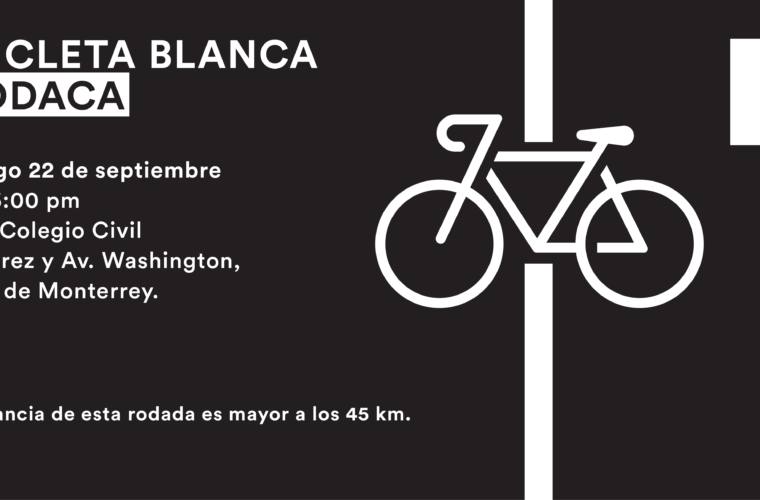 Rodada e instalación de Bicicleta Blanca en memoria de Martín Merlon Ovalle – 22 de septiembre 2019