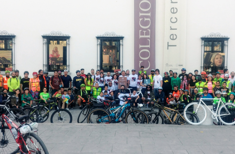 Crónica de la instalación de Bicicleta Blanca en memoria de Felipe del Rivero / por Ximena Peredo