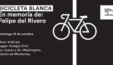 Rodada, protesta e instalación de Bicicleta Blanca – 13 de octubre