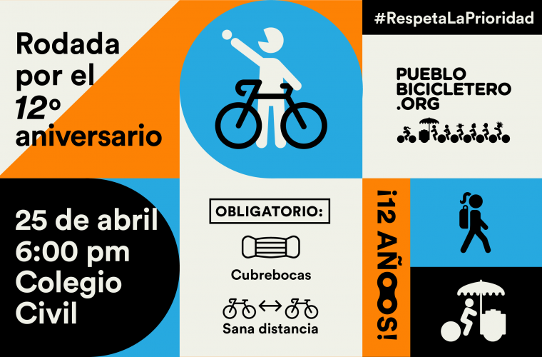 Rodada por el 12º aniversario – #RespetaLaPrioridad – 25 de abril