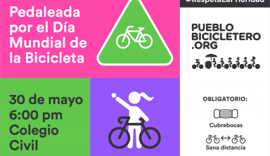 Pedaleada por el Día Mundial de la Bicicleta + intervención #RespetaLaPrioridad – 30 de mayo