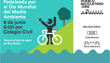 Pedaleada por el Día Mundial del Medio Ambiente – 6 de junio