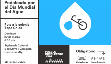 Pedaleada por el Día Mundial del Agua – 20 marzo 2022