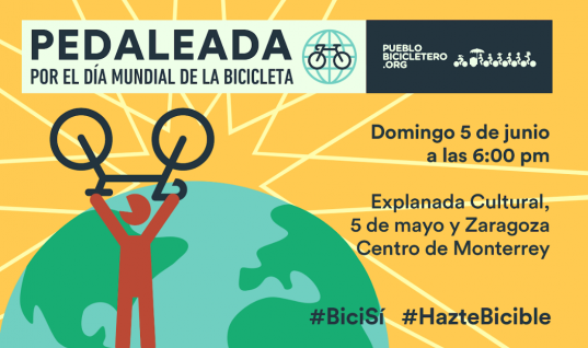 Pedaleada por el Día Mundial de la Bicicleta – 5 de junio