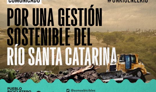Por una gestión sostenible del río Santa Catarina |COMUNICADO