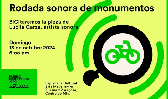 Rodada sonora de monumentos | octubre 2024