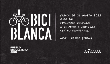 Bicicleta blanca / 16 agosto de 2025