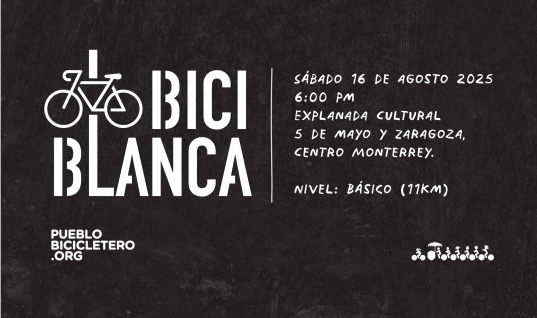 Bicicleta blanca / 16 agosto de 2025