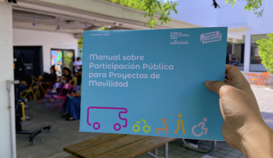 Presentación del Manual sobre Participación Pública para Proyectos de Movilidad
