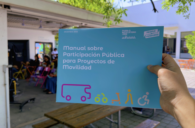 Presentación del Manual sobre Participación Pública para Proyectos de Movilidad