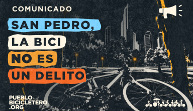 Circular en bicicleta en San Pedro Garza García no es un delito | COMUNICADO