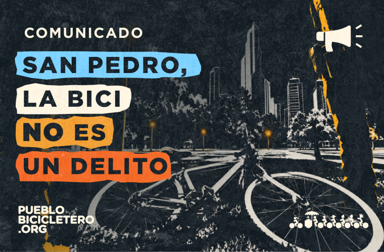 Circular en bicicleta en San Pedro Garza García no es un delito | COMUNICADO