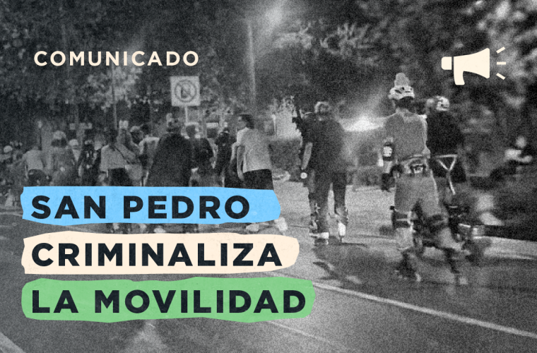 San Pedro criminaliza la movilidad: rechazo total a la detención arbitraria y desproporcionada de 24 personas patinadoras y a su exhibición pública | COMUNICADO